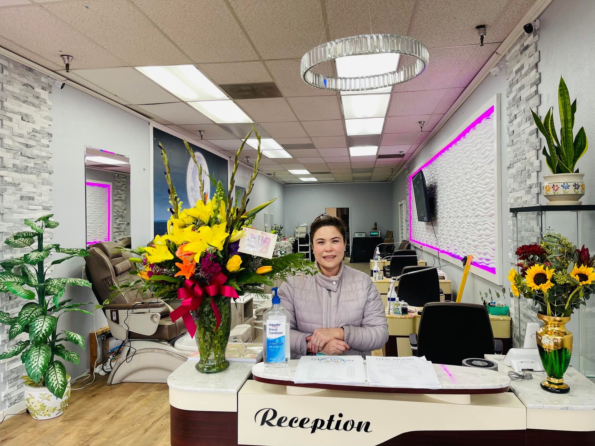 Grand Opening at New Moon Nails and Spa